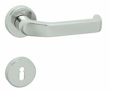 Kľučka na dvere BA - GARDA - R CHL - chróm lesklý | MP-KOVANIA.sk