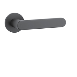 Kľučky na okrúhlych rozetách Čierny APRILE