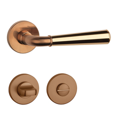 Kľučky na okrúhlych rozetách Kombinovaný APRILE