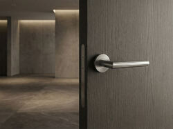 Kľučky na okrúhlych rozetách Strieborný MPK