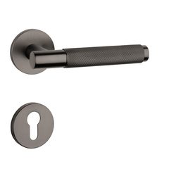 Kľučky na okrúhlych rozetách Sivý APRILE