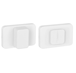 Obdĺžnikové rozety Biely MPK