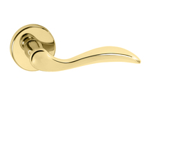 Kľučky na okrúhlych rozetách Zlatý Tupai