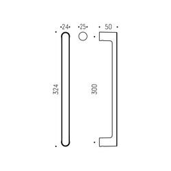 Madlá okrúhle priame Sivý COLOMBO