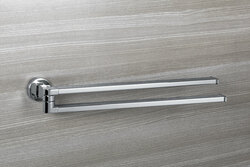 Držiaky na uterák Strieborný COLOMBO
