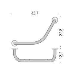 Madlá do kúpeľne Zlatý COLOMBO