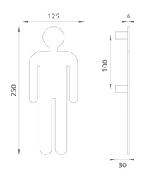 Piktogramy Strieborný JNF