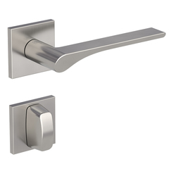 Kľučky na hranatých rozetách Strieborný Griffwerk